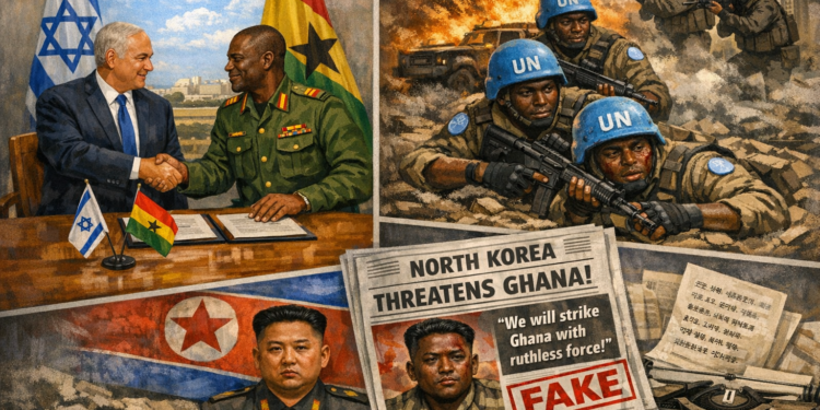 Diplomacy, Coercion, and Misinformation: Israel’s Appeal to Ghana, the Lebanon Attack on Ghanaian Peacekeepers, and the Fabricated North Korean Statement