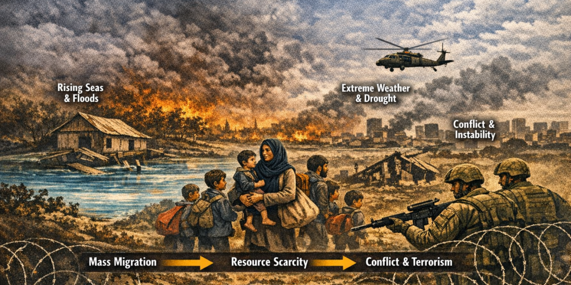 Climate Displacement As A Security Crisis: When Migration Becomes A Threat Multiplier