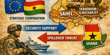Le partenariat de défense UE-Ghana en contexte : Une analyse de la convergence stratégique et du défi que représente le débordement de la sécurité au Sahel