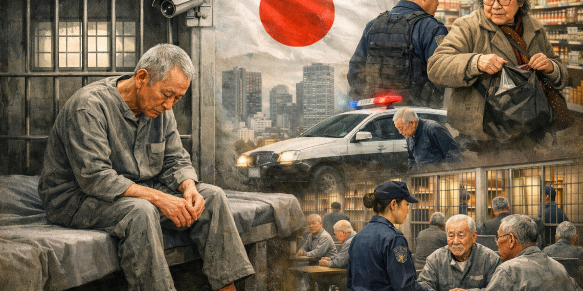 En sécurité derrière les barreaux : l&rsquo;histoire de la crise des personnes âgées au Japon sur la sécurité moderne.