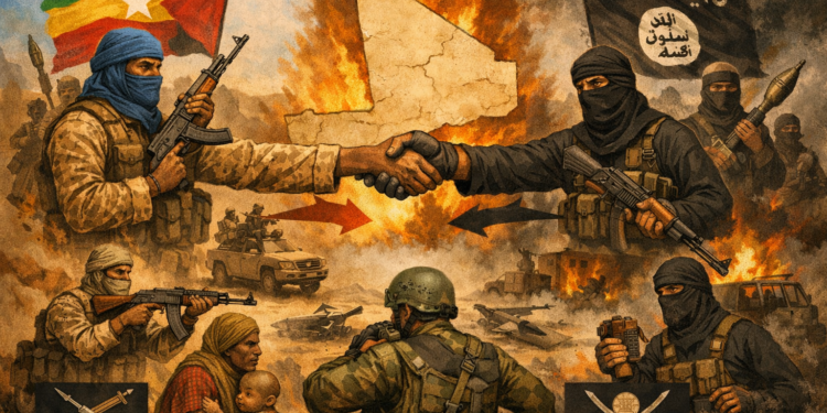 Mali’s Emerging Hybrid Threat The Strategic Convergence of FLA and JNIM